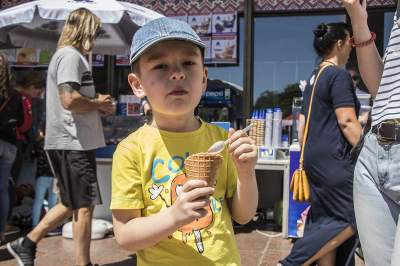В Киеве прошел фестиваль мороженого: яркие кадры