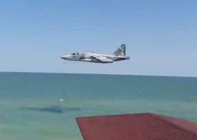 В ВСУ прокомментировали экстремальный полет Су-25