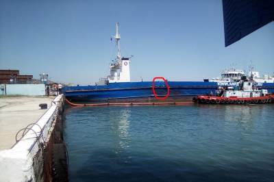 В Крыму «треснуло» судно оккупантов