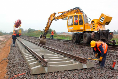 В Борисполе началось строительство железнодорожной станции