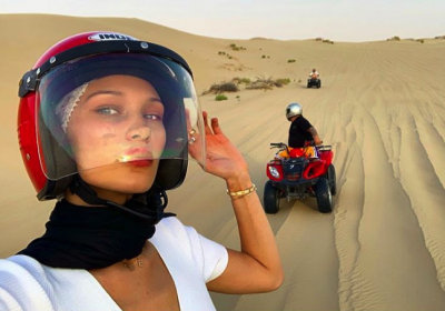 Белла Хадид провели выходные в Дубае