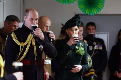 Кейт Миддлтон и принц Уильям выпили пива в часть праздника